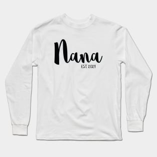 Nana Pregnancy Announcement Long Sleeve T-Shirt